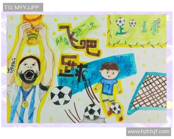 街头艺术家用画笔描绘足球明星的精彩瞬间与激情时刻